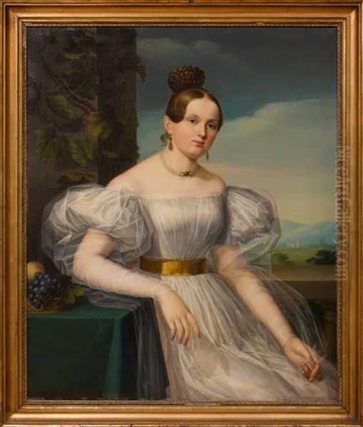 Portrait Of A Seated Lady - view 1