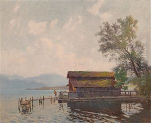 Bootshaus An Einem See
