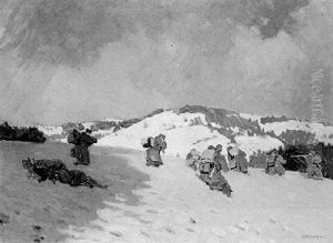 Karpathenkampf by Anton Hans Karlinsky