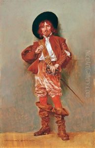 Knight From The Period Of Louis Xiv by Bertalan Karlovszky