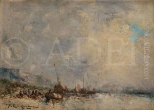 Marine Au Grand Ciel by Jean Etienne Karnec