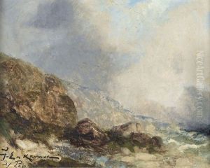 Bretonische Kuste by Jean Etienne Karnec