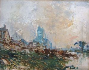 Vue Du Port by Jean Etienne Karnec