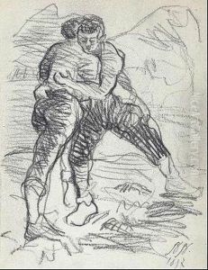 Lucha by Auguste Baud-Bovy