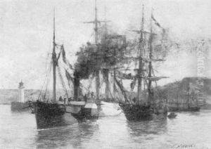 Bateaux A La Sortie Du Port Bateaux A La Sortie Du Port