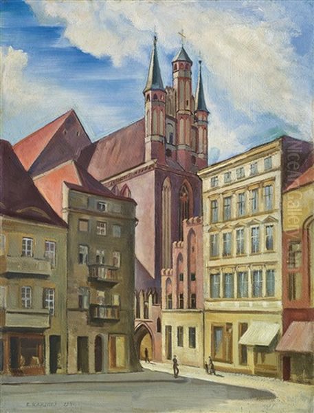Church Of St. Mary Assumption In Torun - view 1