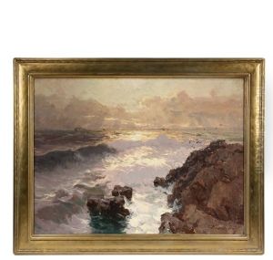 Italian Coast, Sunset by Jenoe Karpathy