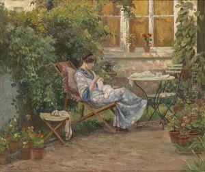 Eine Pause Im Grunen by Jenoe Karpathy