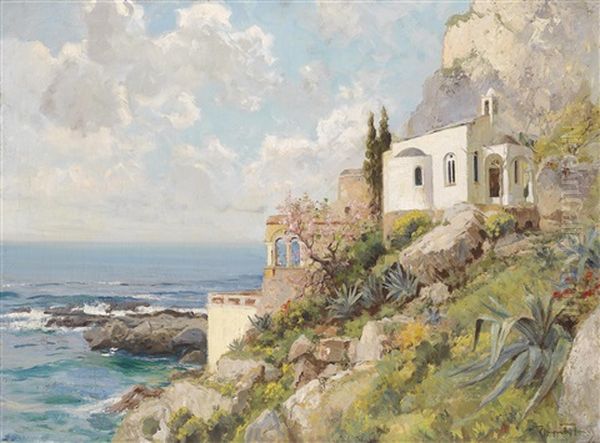 Kirche An Der Steilkuste Von Capri - view 1