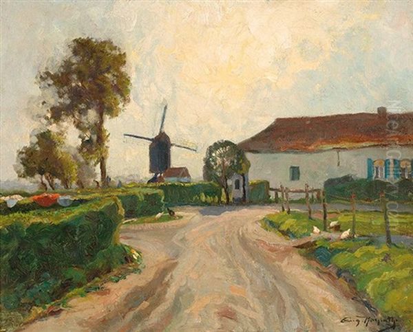Farm With Mill - view 1