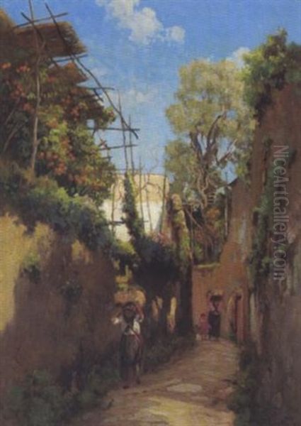 Eine Sudliche Dorfgasse - view 1