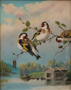 Goldfinches Goldfinches