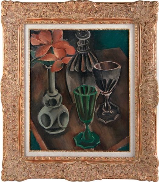 Cubist Still Life (still Life With Green Glass) - view 1