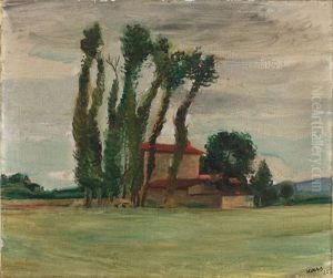 Ensemble De Deux Peintures by Georges (Karpeles) Kars