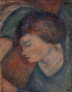 Jeune Femme Assoupie by Georges (Karpeles) Kars