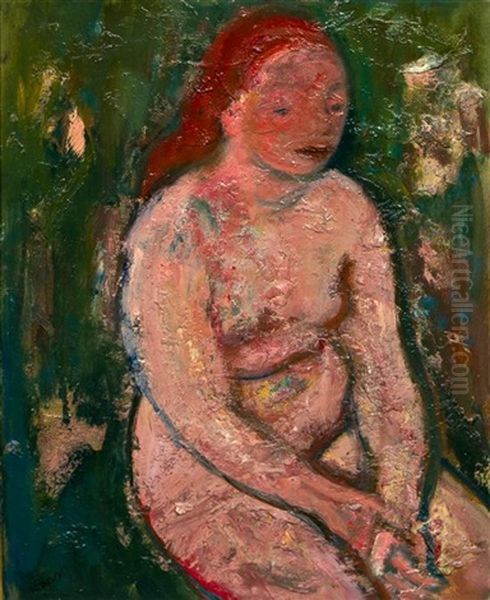 Sitting Nude - view 1