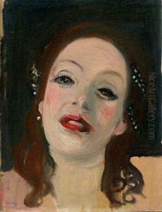 Bildnis Der Maria Becker by Georges (Karpeles) Kars