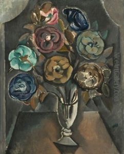 Nature Morte Ou Bouquet De Fleurs