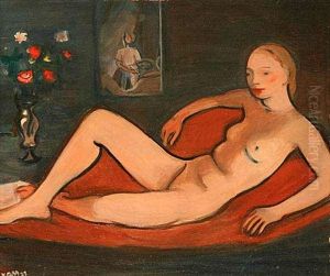A Reclining Nude by Georges (Karpeles) Kars