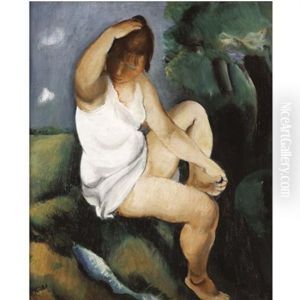 Femme Assise by Georges (Karpeles) Kars