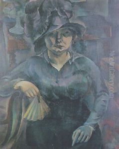 Femme A L'evantail Femme A L'evantail