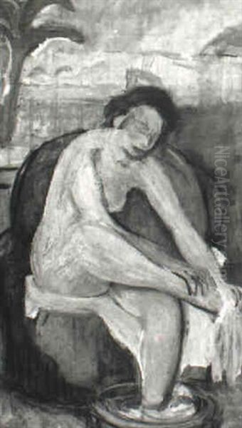 Femme A Sa Toilette - view 1