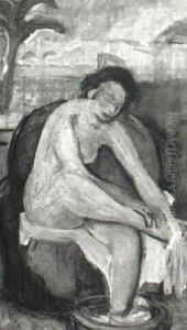 Femme A Sa Toilette
