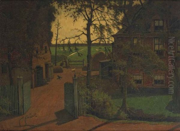 Boerderij Aan De Amstel Bij Ouderkerk: A Farmhouse Along The River Amstel - view 1