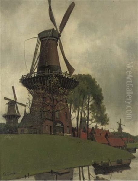 De Vijf Molens - A Windmill - view 1