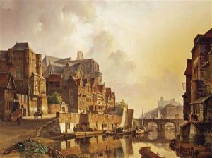 A Capriccio View Of A Dutch Town