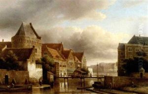 A Town Along A River