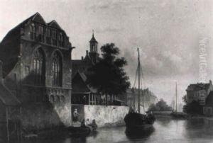 Hollands Havenstadje by Kasparus Karsen