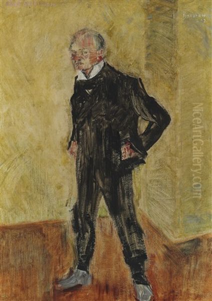 Portrait Of The Artist Olaf Gulbransson - view 1