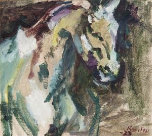 Horse by Ludvig Peter Karsten