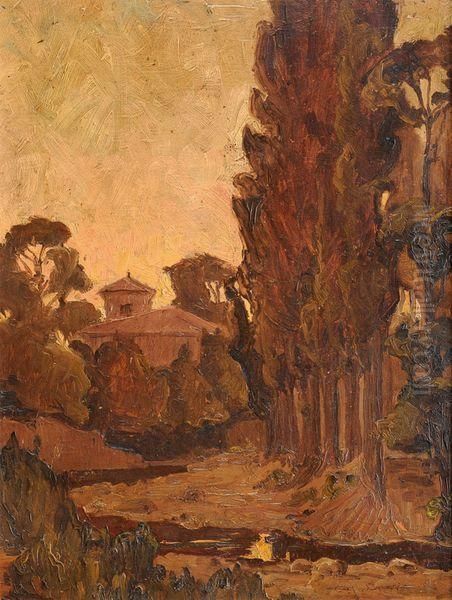 Paysage Au Cypres - view 1