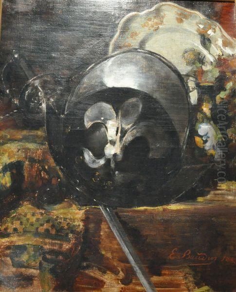Nature Morte Au Casque Et A L'epee - view 1