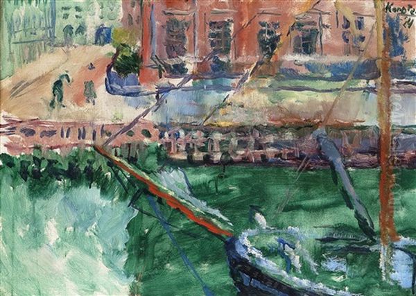 Fra Nyhavn by Ludvig Peter Karsten