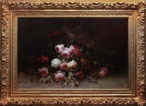 Jete De Pivoines by Eugene Baudin