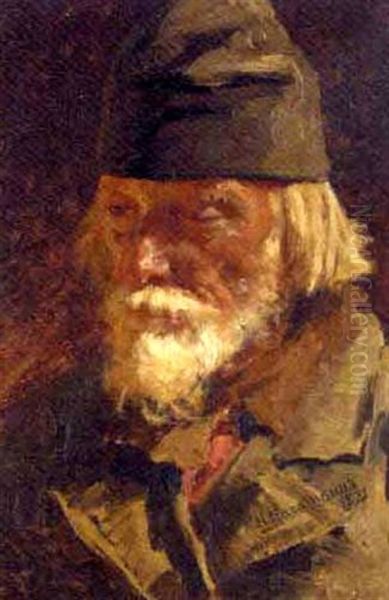Portrait Of An Old Peasant - view 1