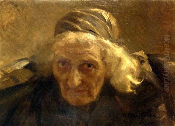 Portrait Of An Old Woman - view 1