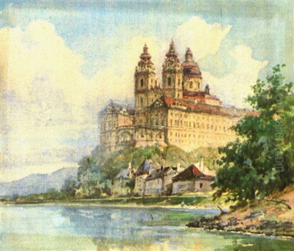 Blick Auf Das Kloster Melk - view 1