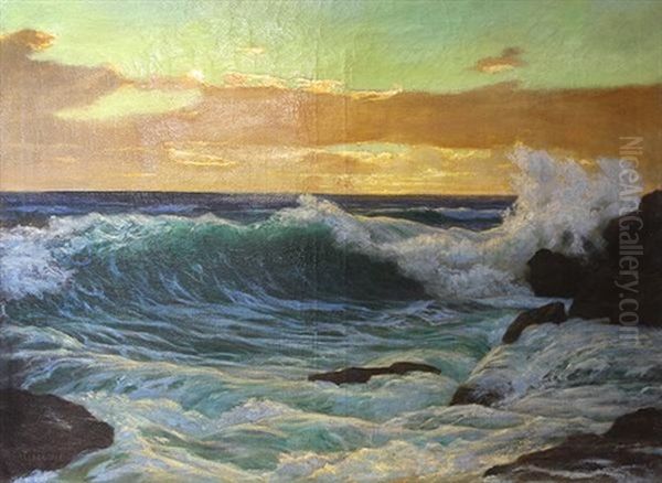 Waves Crashing - view 1