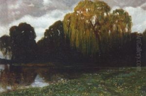 In Der Au by Eduard Kasparides
