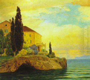 Villa Am Meer (blick Von Der Halbinsel Lapat Auf Gravosa)