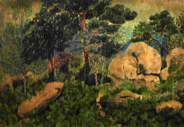 Paysage Aux Rochers - view 1