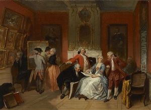 Die Kunstliebhaber by Herman Frederik Carel ten Kate