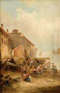 Fischersfrauen Am Hafen Fischersfrauen Am Hafen