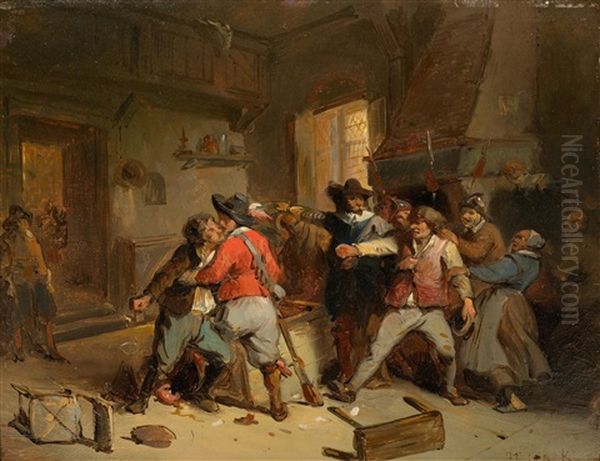 A Brawl In A Tavern - view 1