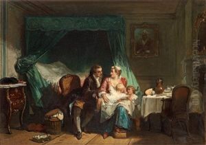 Familjeidyll by Herman Frederik Carel ten Kate