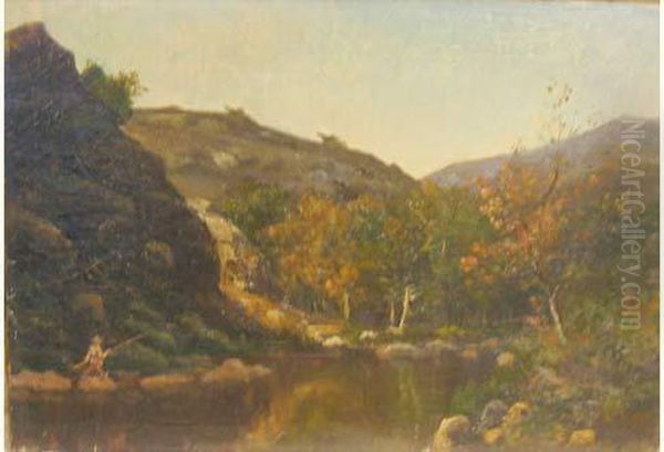 Pecheur Au Bord De L'eau - view 1